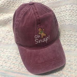 David and Young Christmas holiday baseball hat * NEW